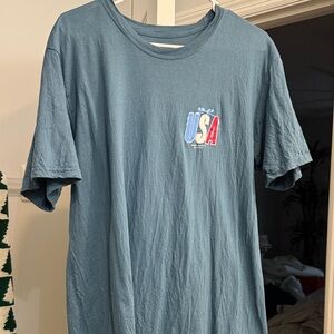 Simply Southern Blue USA Graphic Women's Tee